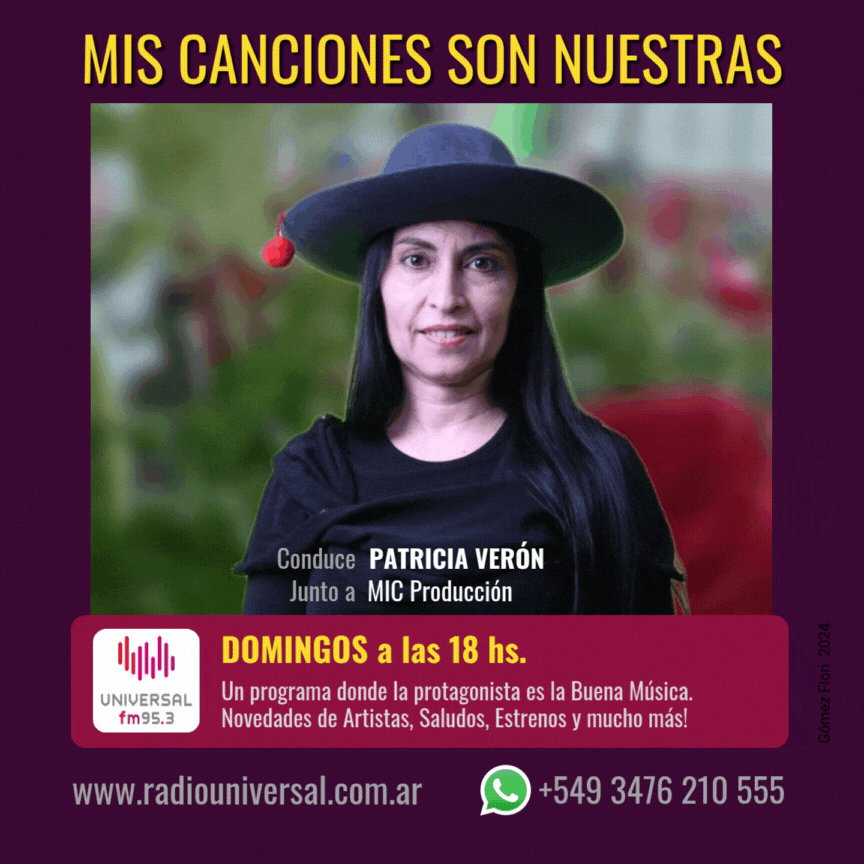 MIS CANCIONES SON NUESTRAS PATRICIA VERON