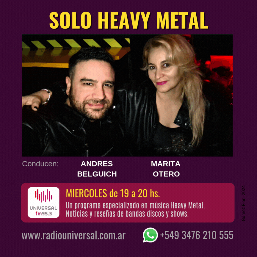 SOLO HEAVY METAL Andres Belguich Marita Otero